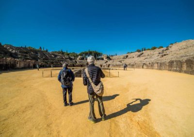 Anfiteatro de la ciudad romana de Itálica Santiponce