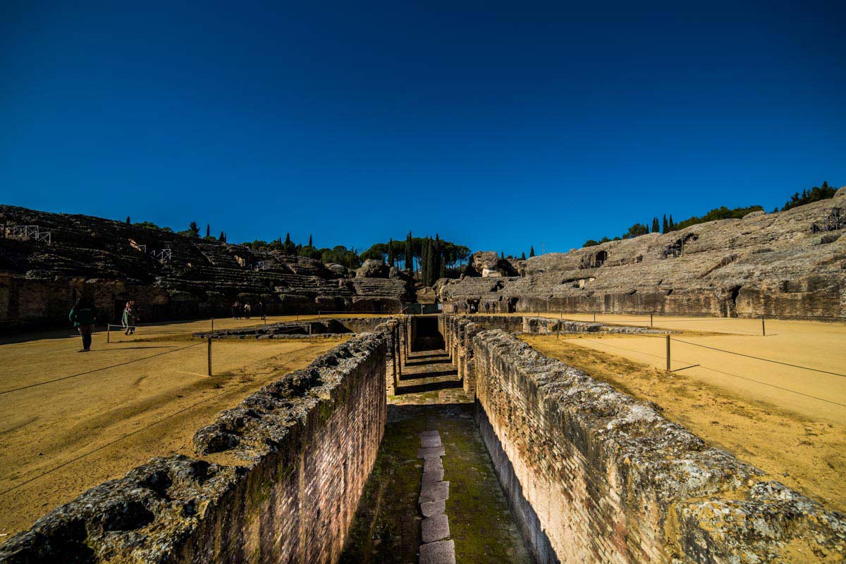 Visita Itálica y su anfiteatro romano