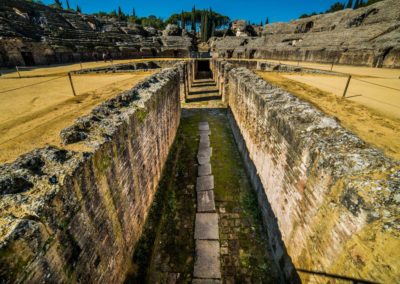 Anfiteatro de la ciudad romana de Itálica Santiponce